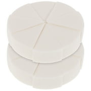 Raindrops 2 Sets Makeup Sponges Cosmetic Wedge Applicators Small Sponges